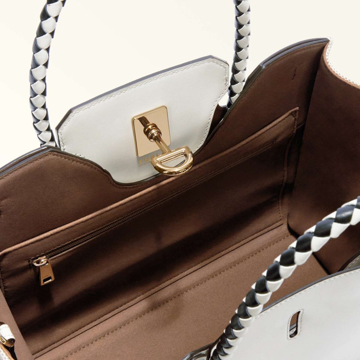 Borsa A Mano Furla Genesi Marshmallow 8050597459851 3