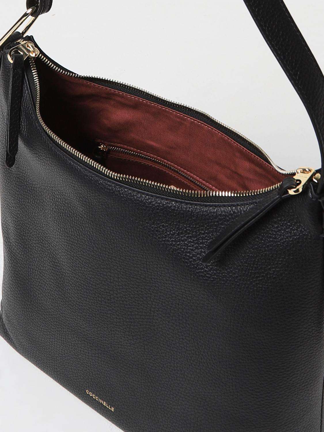 Borsa A Spalla Coccinelle Malory Small Nero 8059978642653 2