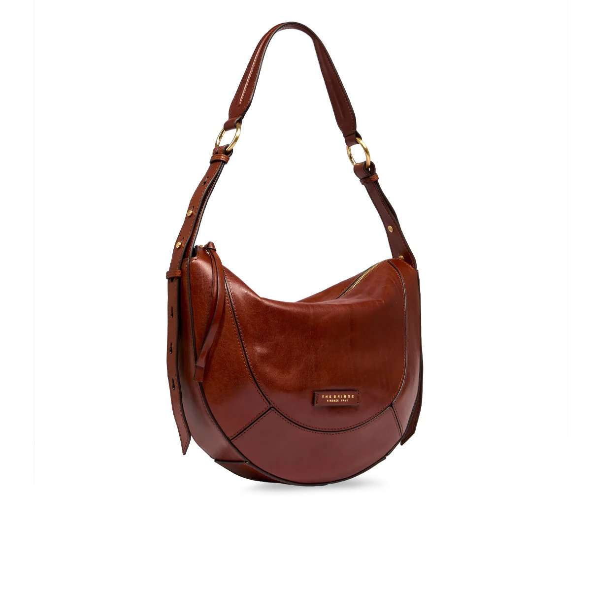 Borsa A Spalla Fedora The Bridge Cuoio 32040114 2