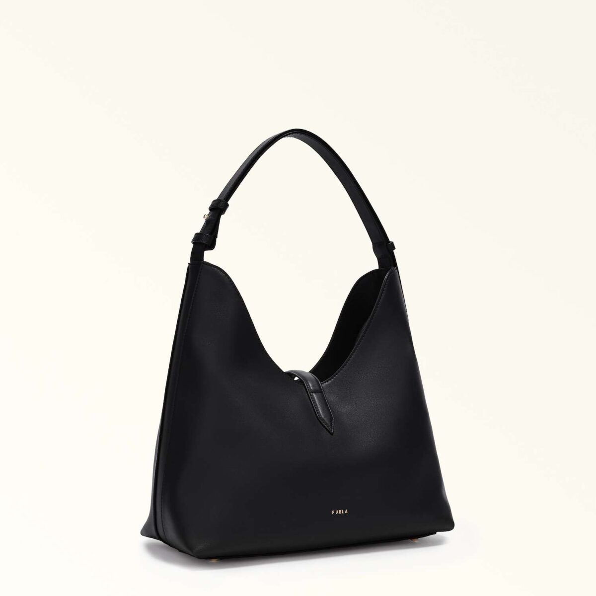 Borsa Furla Goccia 2 Borsa A Spalla Furla Goccia Nero Retro 8050597546346