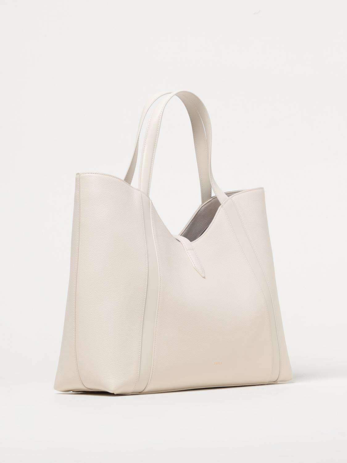Borsa A Spalla Furla Goccia Panna Retro 8050597608105