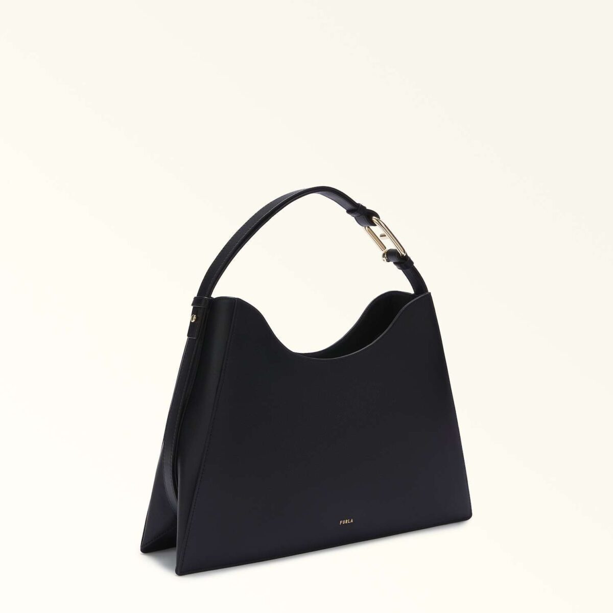 Borsa Furla Nuvola 3 Borsa A Spalla Furla Nuvola Nero Retro 8050597451824