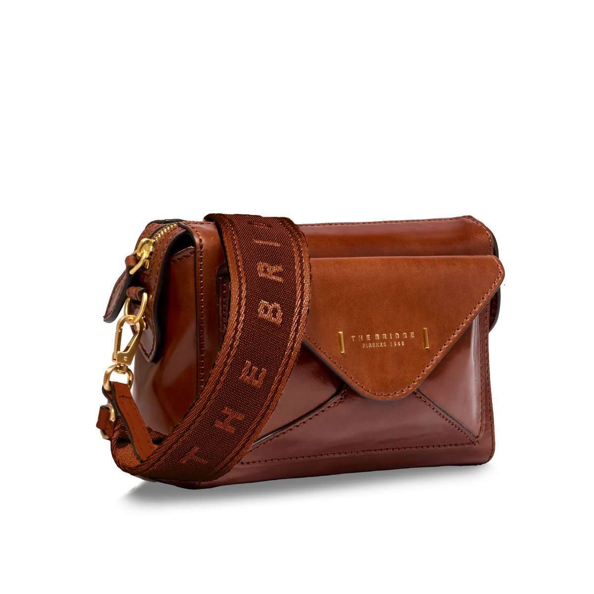 Borsa Frida The Bridge 1 Borsa A Tracolla Frida The Bridge Cuoio 29040114 2