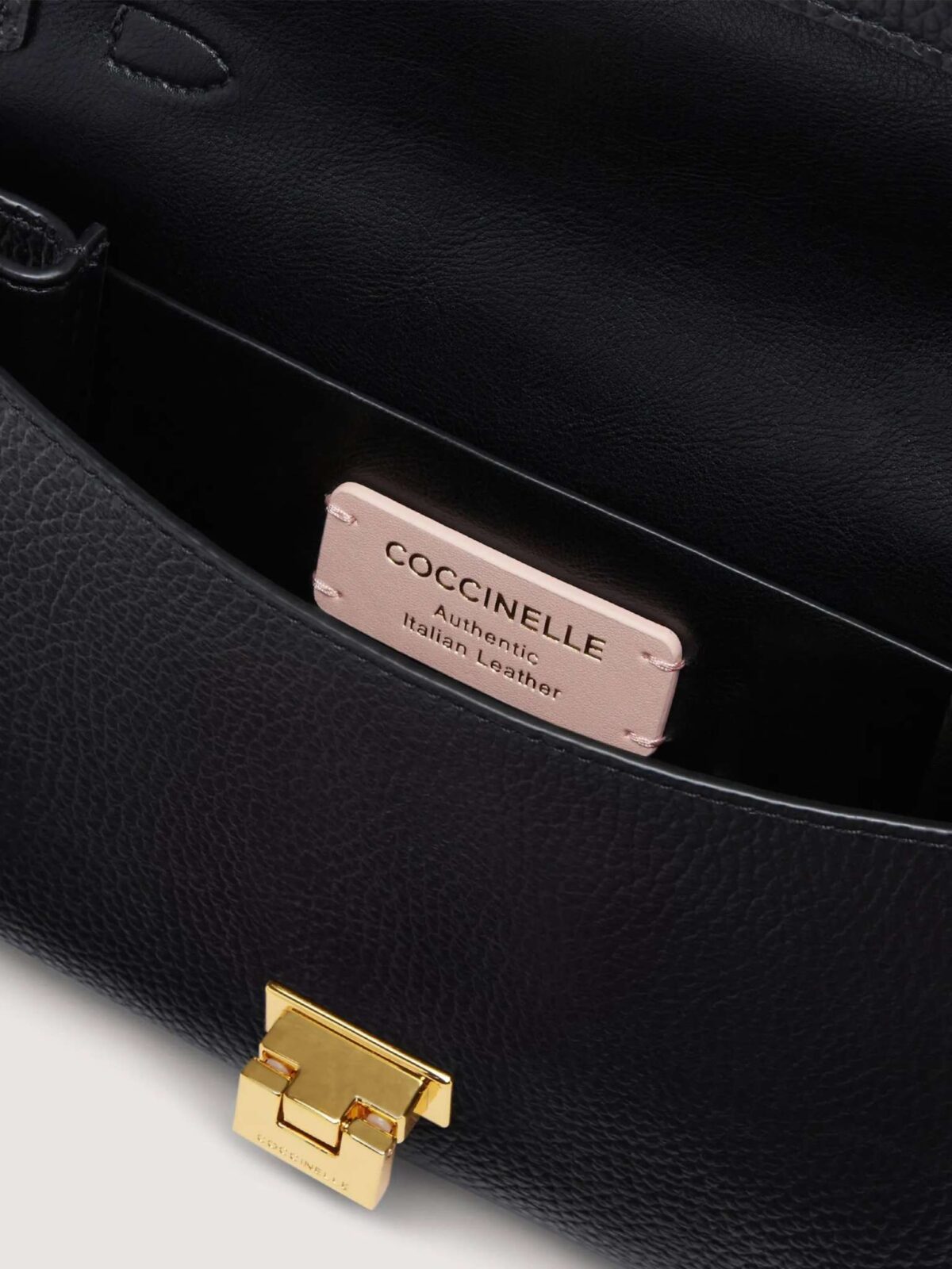 Borsa Arlettis Mini Coccinelle Nero Interno 8059978512000 scaled 1