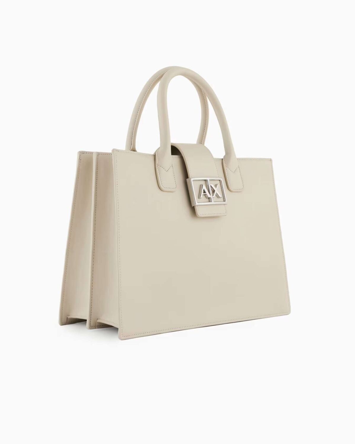 Borsa Armani Exchange Beige Laterale 0305U1095