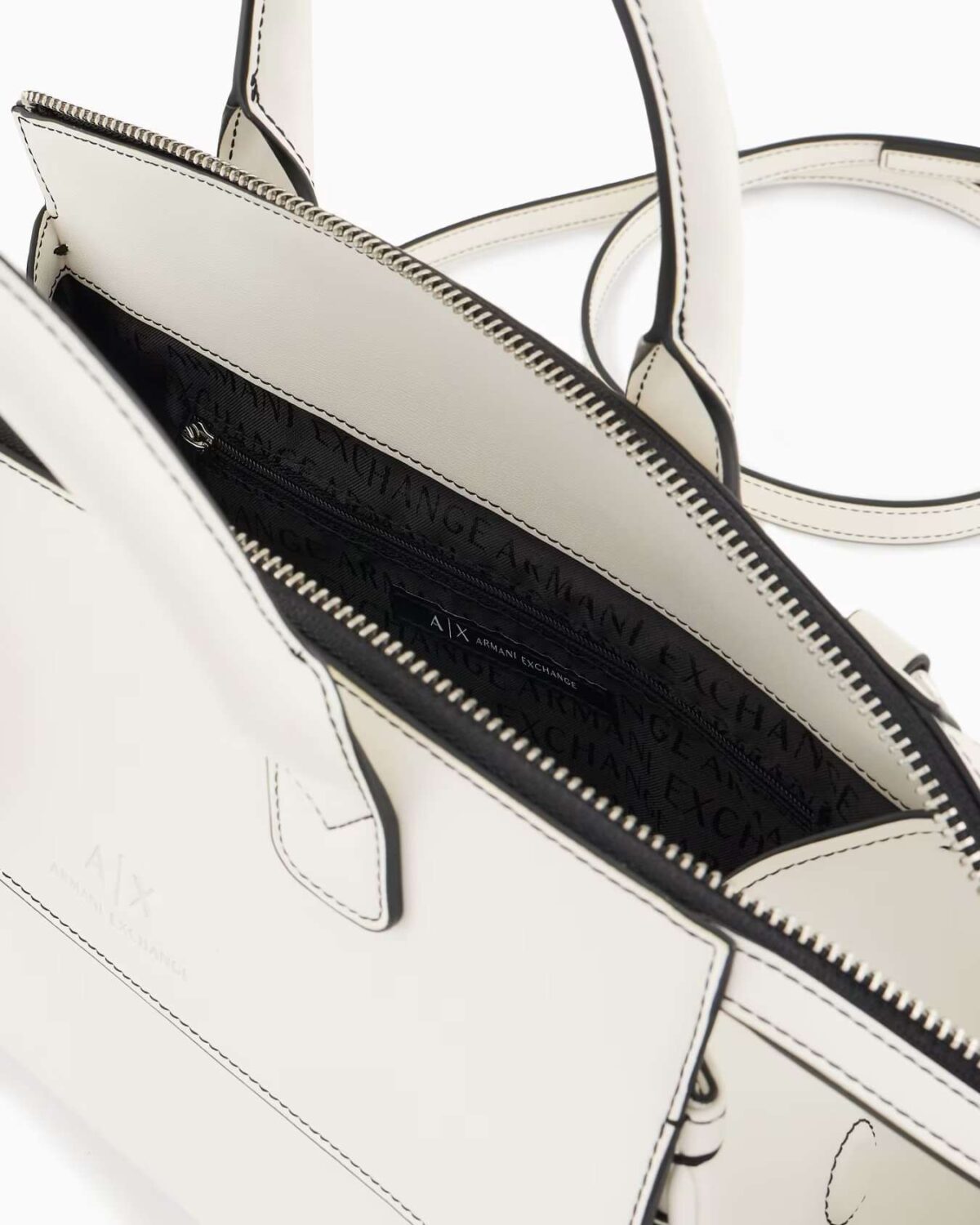 Borsa Armani Exchange Bianco Interno 0307F0003