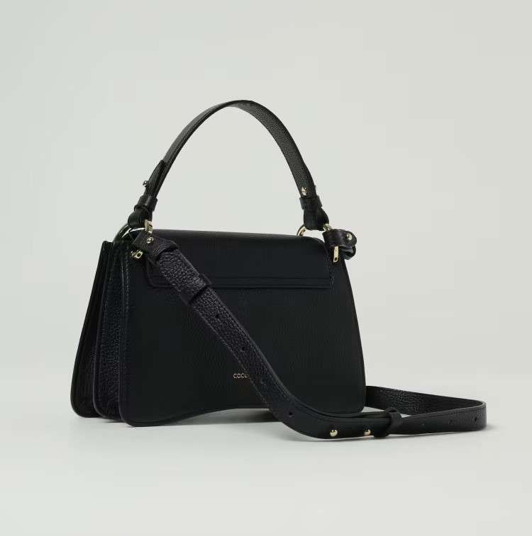 Borsa C Me Medium Coccinelle Nero Retro 8059978697684