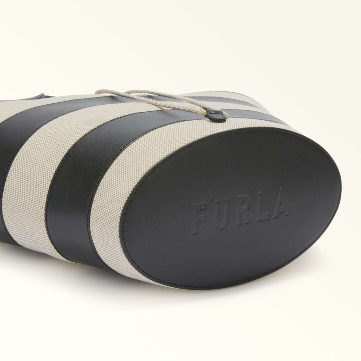 Borsa Furla Vortice Nero Logo 8050597599427