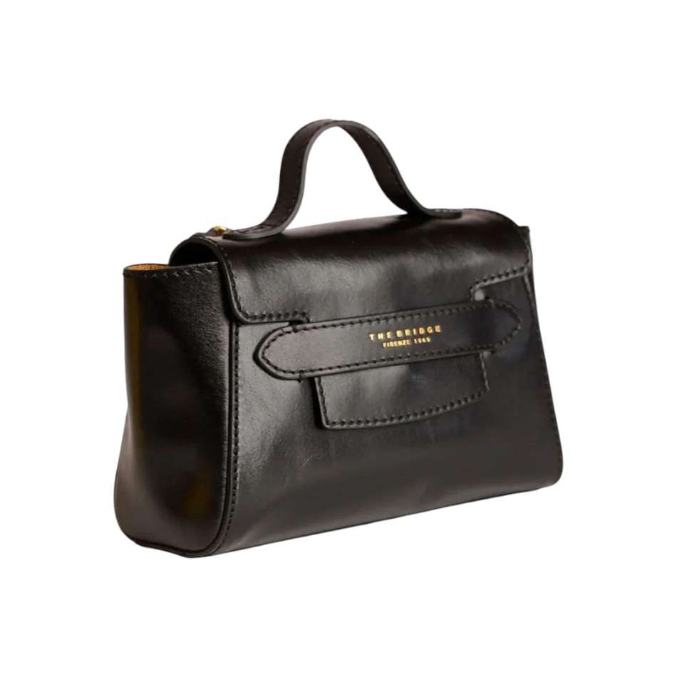 Borsa Lucrezia The Bridge 1 Borsa Lucrezia The Bridge Nero Dettagli Laterali 15350130