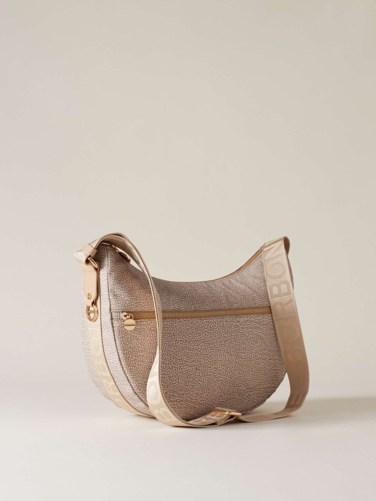 Borsa Luna Middle Borbonese Sabbia Dettagli 08I15C75 scaled 1