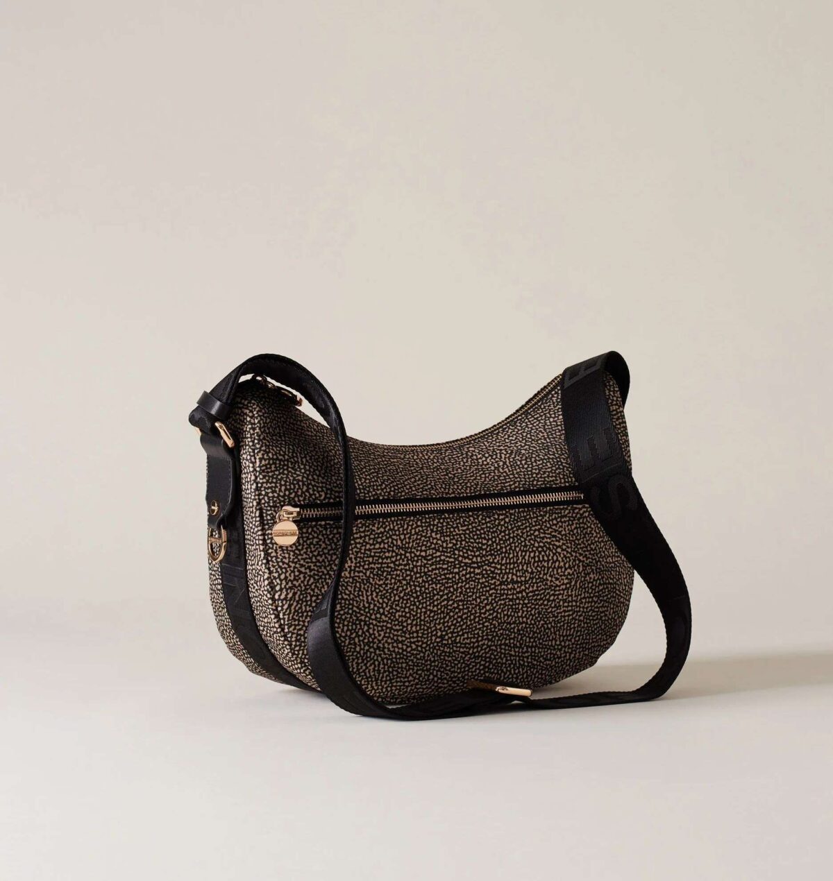 Borsa Luna Small Borbonese Naturale Dettagli Laterali 07I15X11