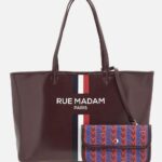Borsa Monogram Rue Madam Burgundy 1513B