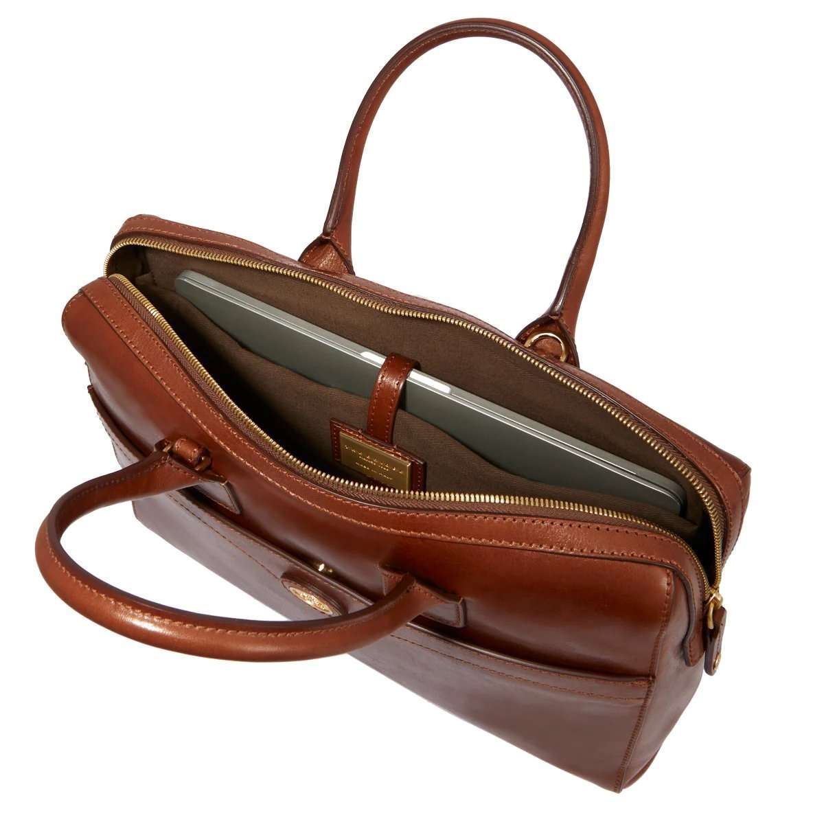 Borsa Porta Pc The Bridge 2 Borsa Porta Pc The Bridge Cuoio Interno 27610114