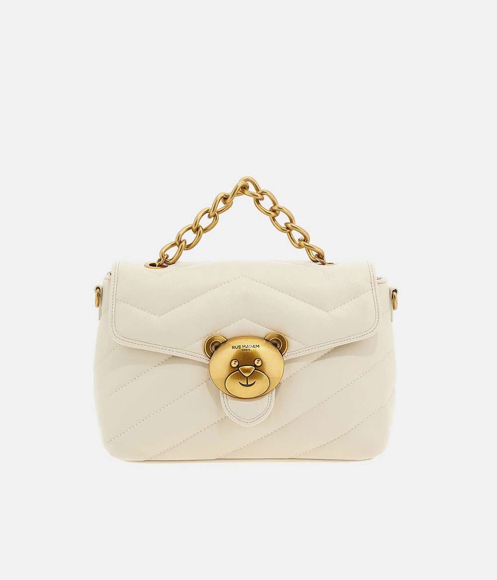 Borsa Puffy Rue Madam Cream 1490C