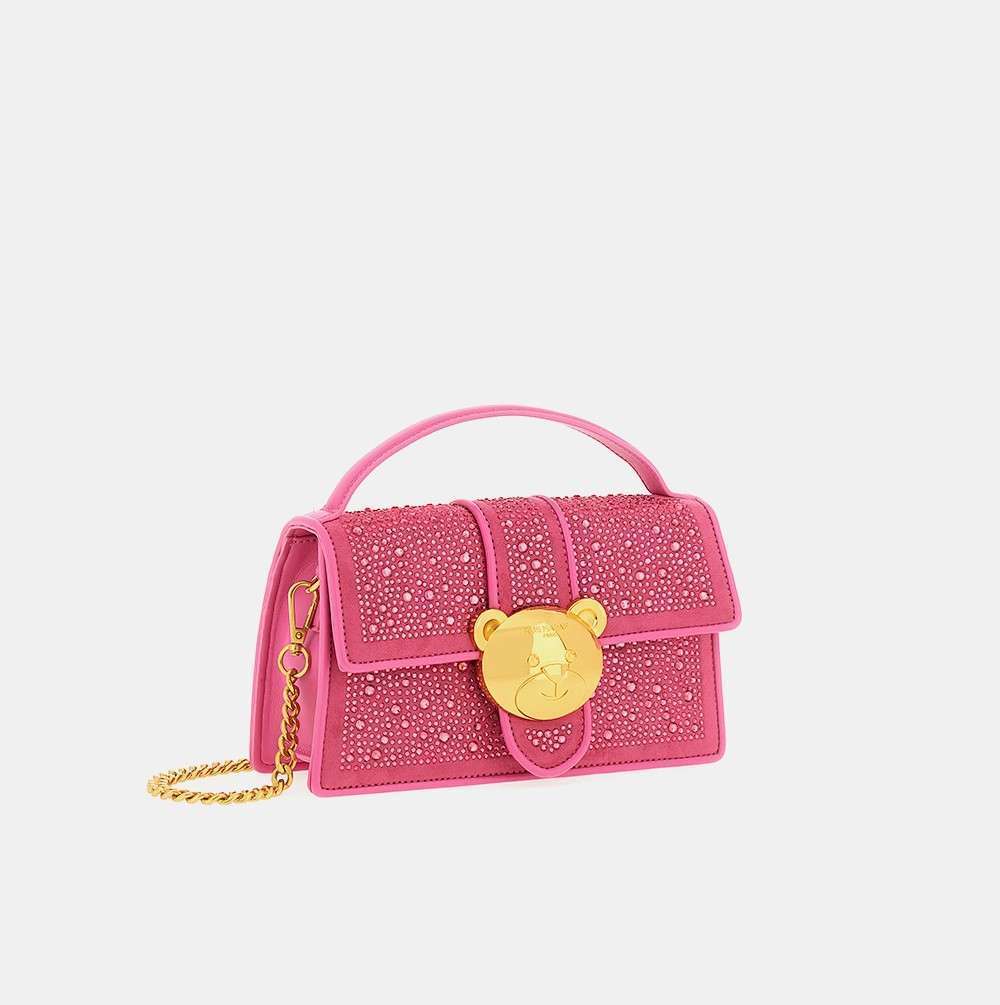 Borsa Teddy Crystal Rue Madame Fuchsia 1420 2