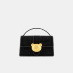 Borsa Teddy Crystal Rue Madame Nero 1419