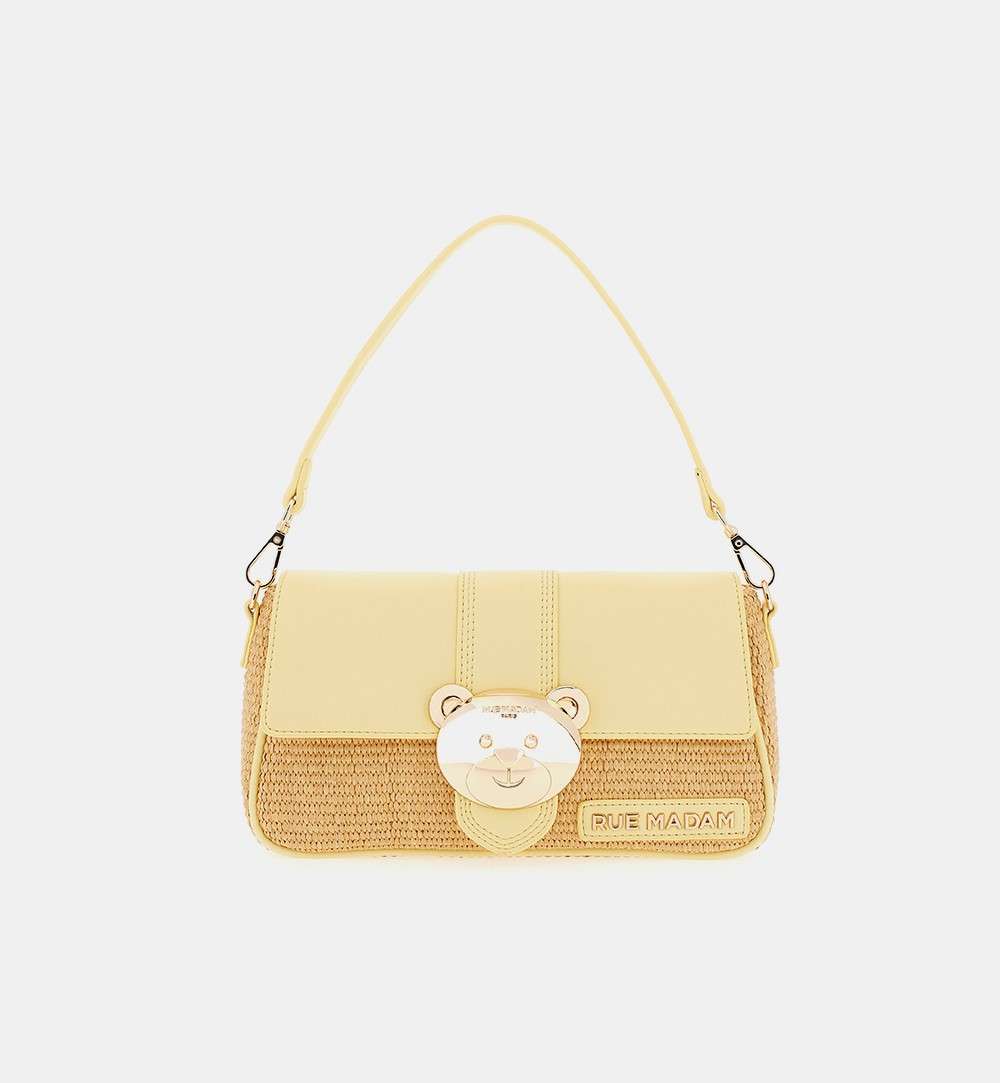Borsa Teddy It Rue Madame Giallo 1387