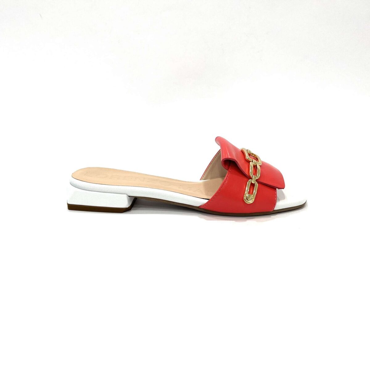 Ciabatte Sole Lorenzo Mari 6 Ciabatte Sole Lorenzo Mari Bianco Corallo SOLE scaled 1