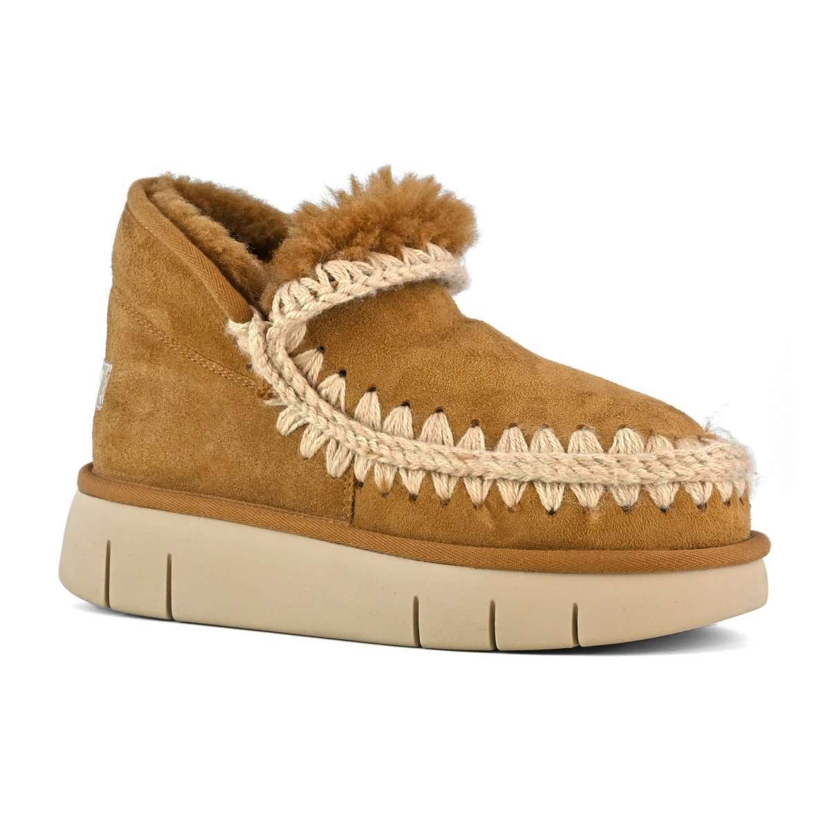 Eskimo Bounce Mou Cognac Dettagli Punta 531009ACO