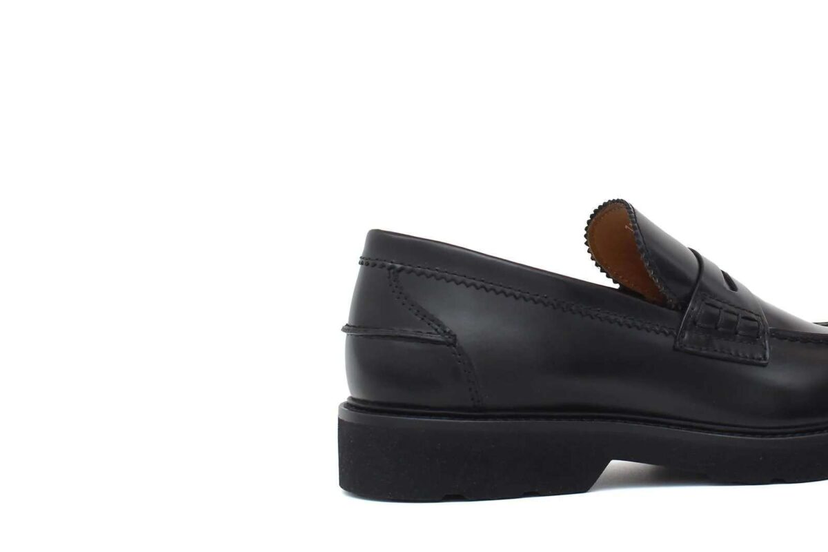 Mocassini Rossi Nero Retro 1552