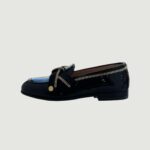 Mocassino Bow Zip Moschino Nero 10482C000