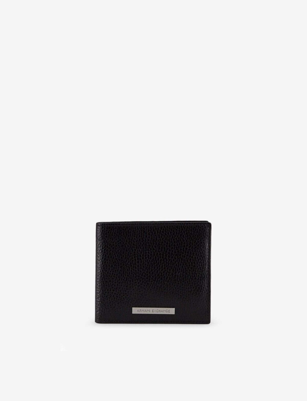 P.fogli Armani Exchange 2 Portafogio Uomo Armani Exchange Nero Ax 958097 3