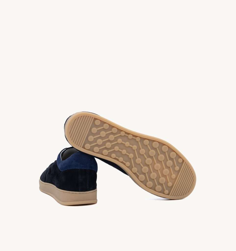 Sneaker Hobbes Amalfi Soldini80 2 Sneaker Hobbes Amalfi Soldini80 Navy Rive Retro Bicolore E Suola A Contrasto 80002N