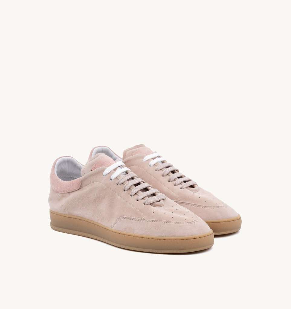 Sneaker Hobbes Amalfi Soldini80 Peonia Pig Laccio Bicolore E Fori Sul Davanti 80002P