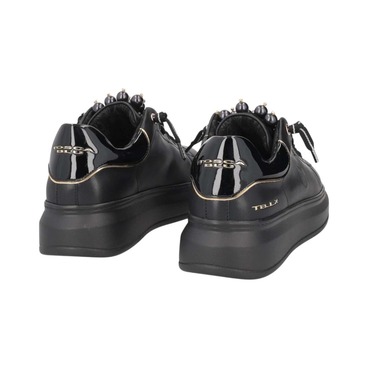 Sneakers Chic Tosca Blu Nero Retro 2501S007