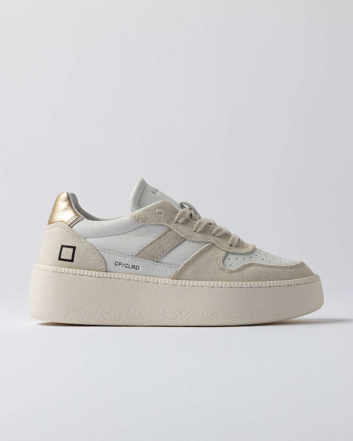 Sneakers Court Platform D.A.T.E. Beige 421CPCOBI