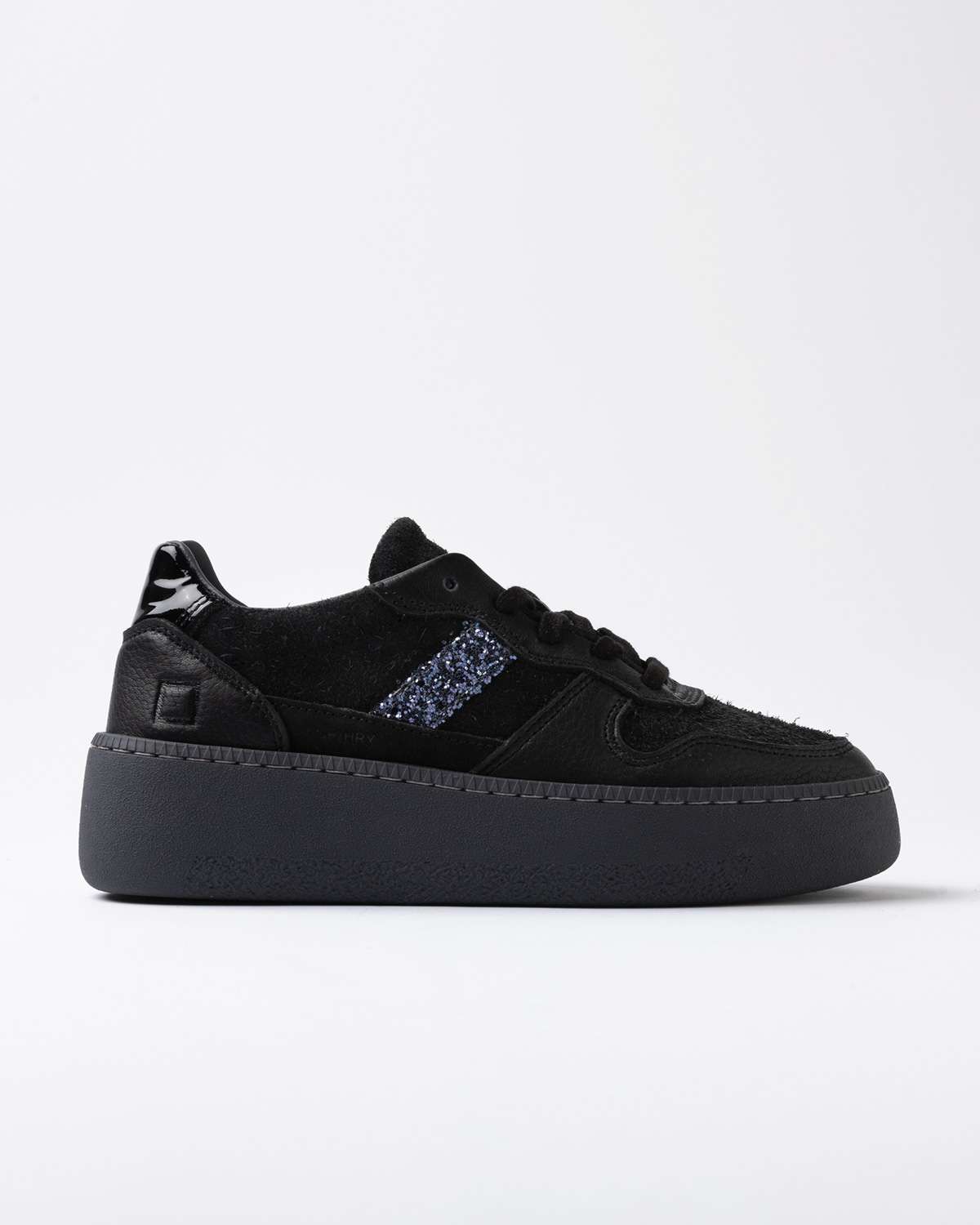 Sneakers Court Platform D.A.T.E. Nero 431CPHABK
