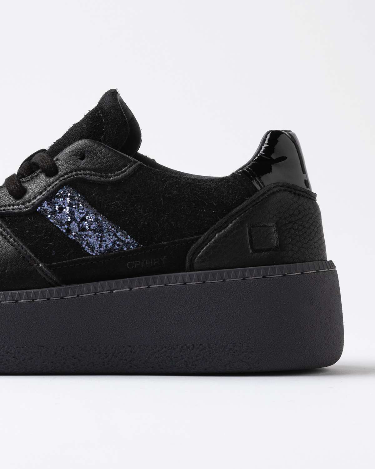Sneakers Court Platform D.A.T.E. Nero Retro 431CPHABK