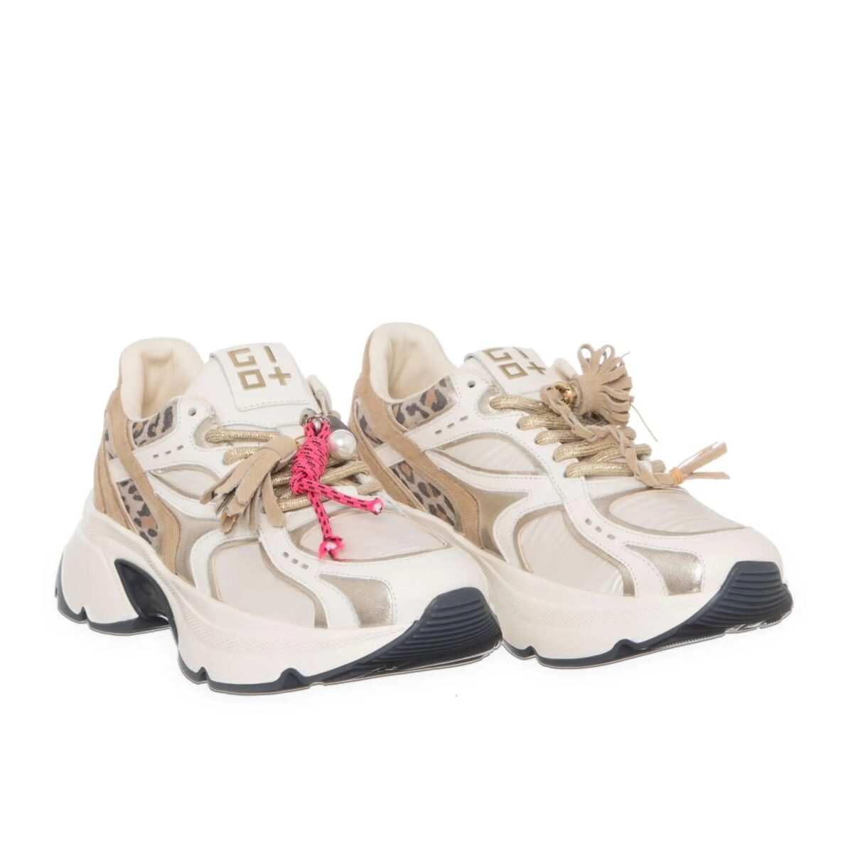 Sneakers Dalia12 GioCombi Leopard Dettagli Frontali DALIA12Z