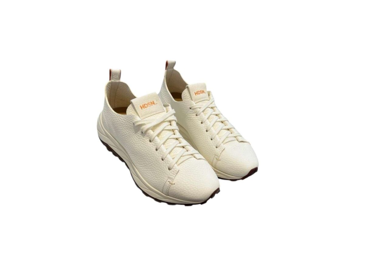 Sneakers Ermes Henderson Burro Patta Con Etichetta In Camoscio Con Logo ERMESB