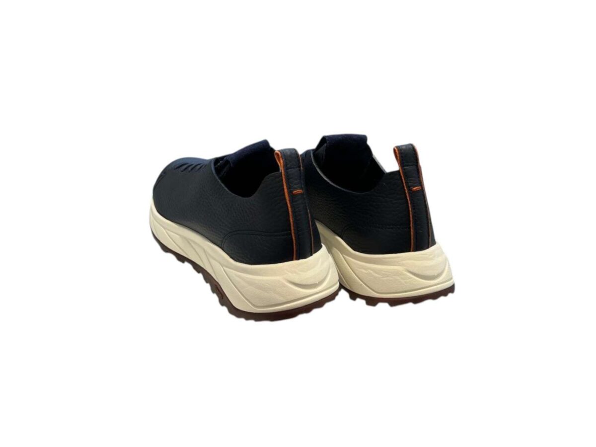 Sneakers Ermes Henderson 2 Sneakers Ermes Henderson Indaco Linguetta Sul Tallone Con Borso In Tessuto ERMESI