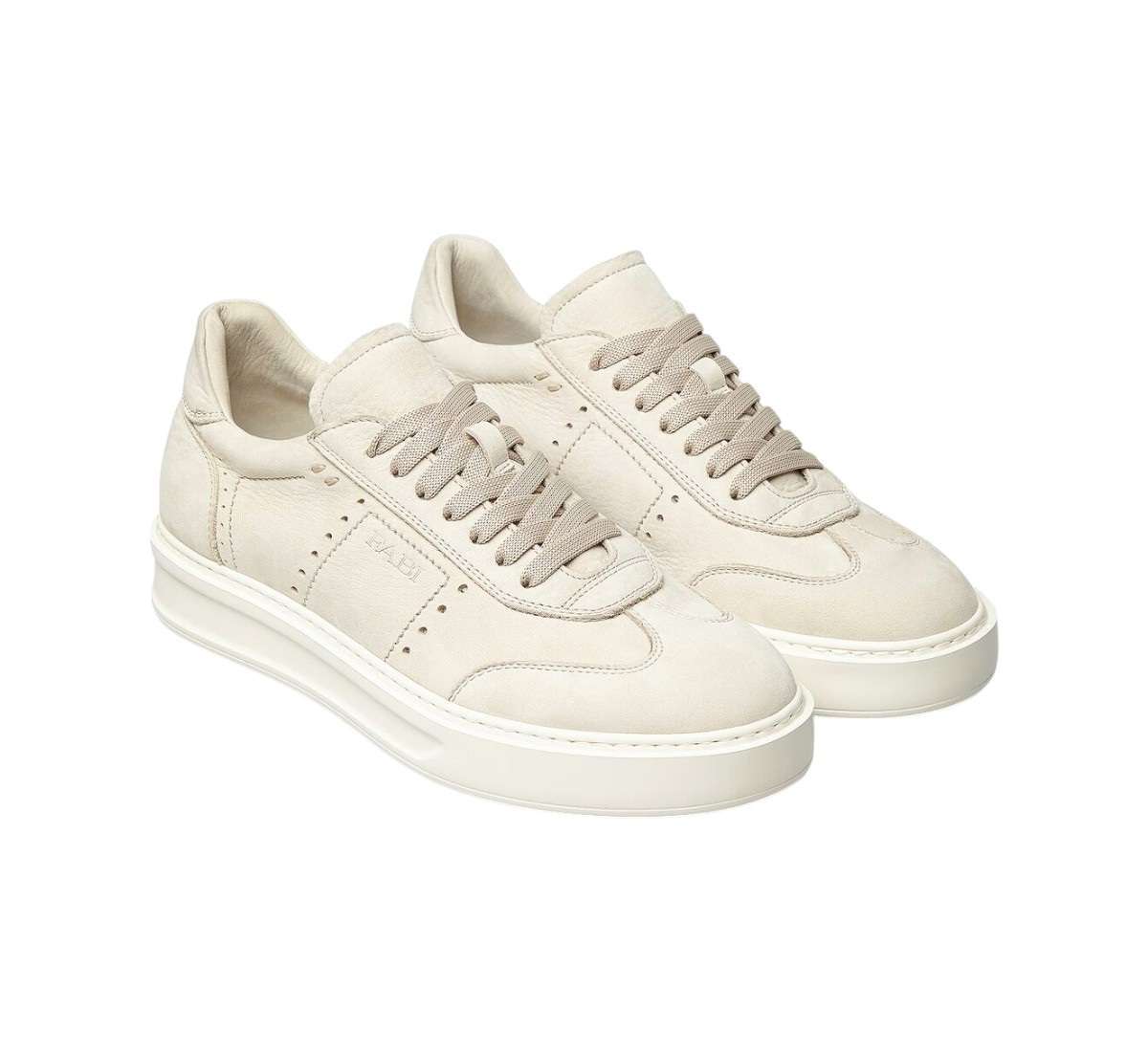 Sneakers Fabi Lew Burro Laccia A Contrasto E Logo Inciso Lateralmente FU0261A