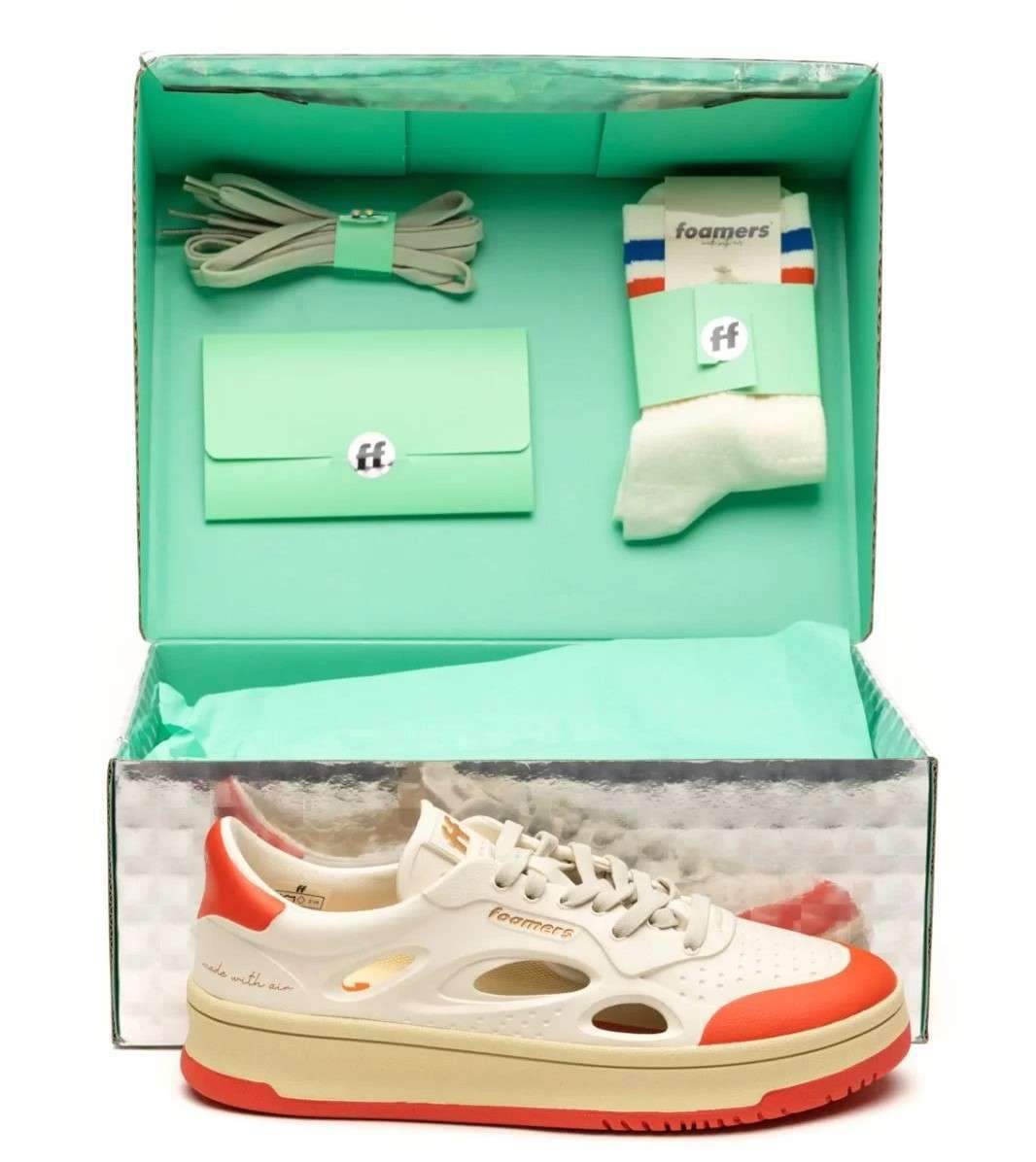 Sneakers Foamers Bianco FOAM01R12 4
