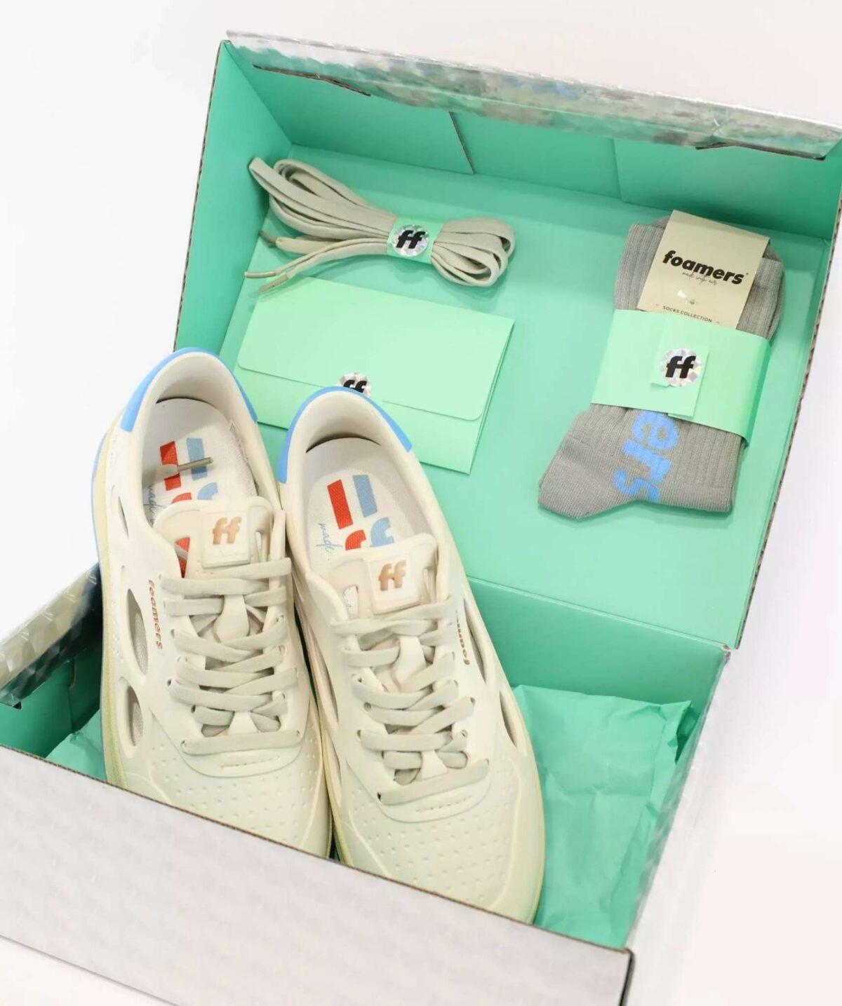 Sneakers Foamers Uomo White FOAM01R15 3 scaled 1