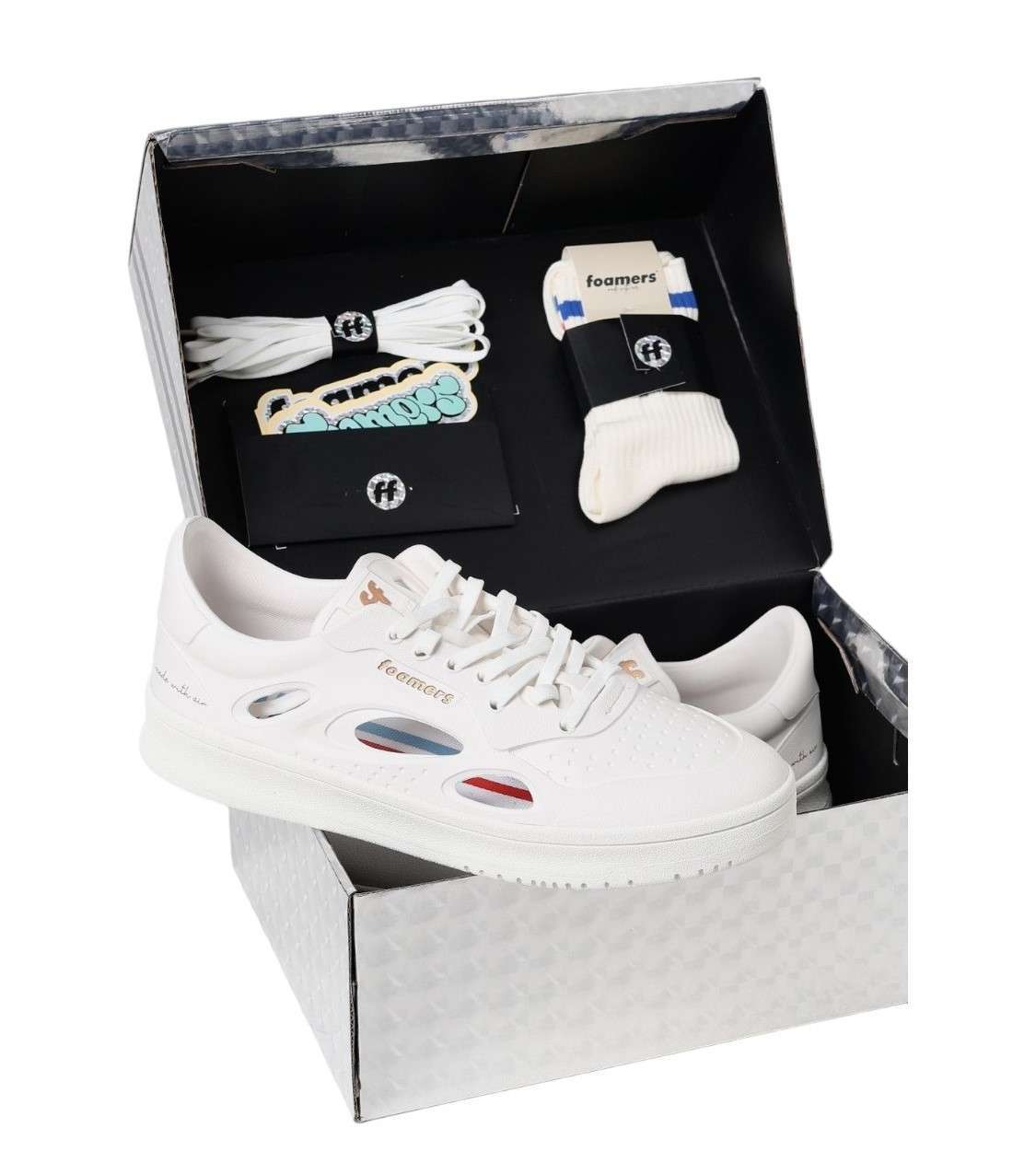 Sneakers Foamers 3 Sneakers Foamers White FOAM01C06 4