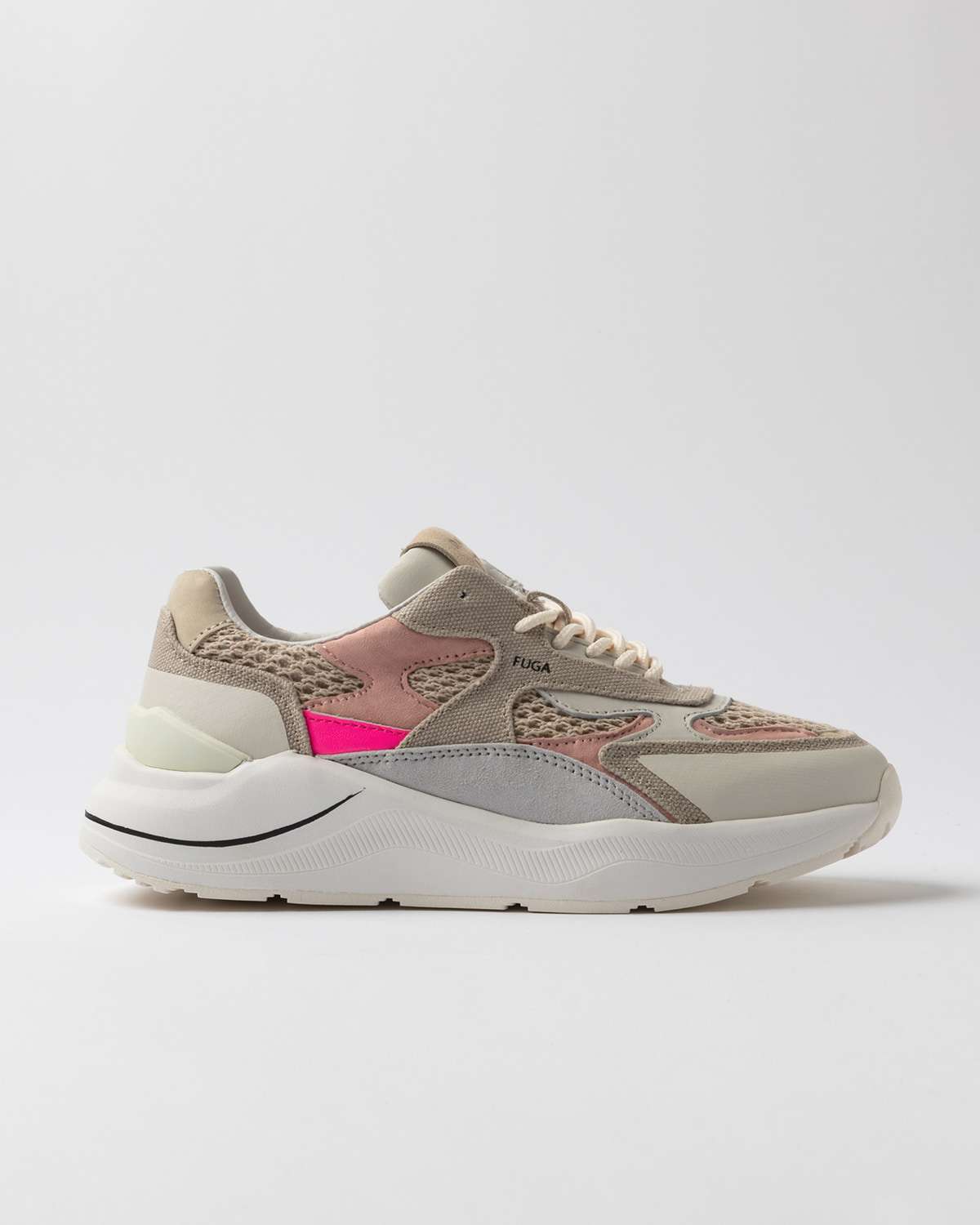 Sneakers-Fuga-Net-D.A.T.E.-Taupe-421FGETTA.jpg Sneakers Fuga Net D.A.T.E. Taupe 421FGETTA
