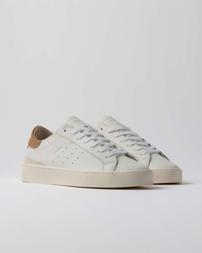 Sneakers Sonica D.A.T.E White Beige Dettagli frontali 421SOCAHB