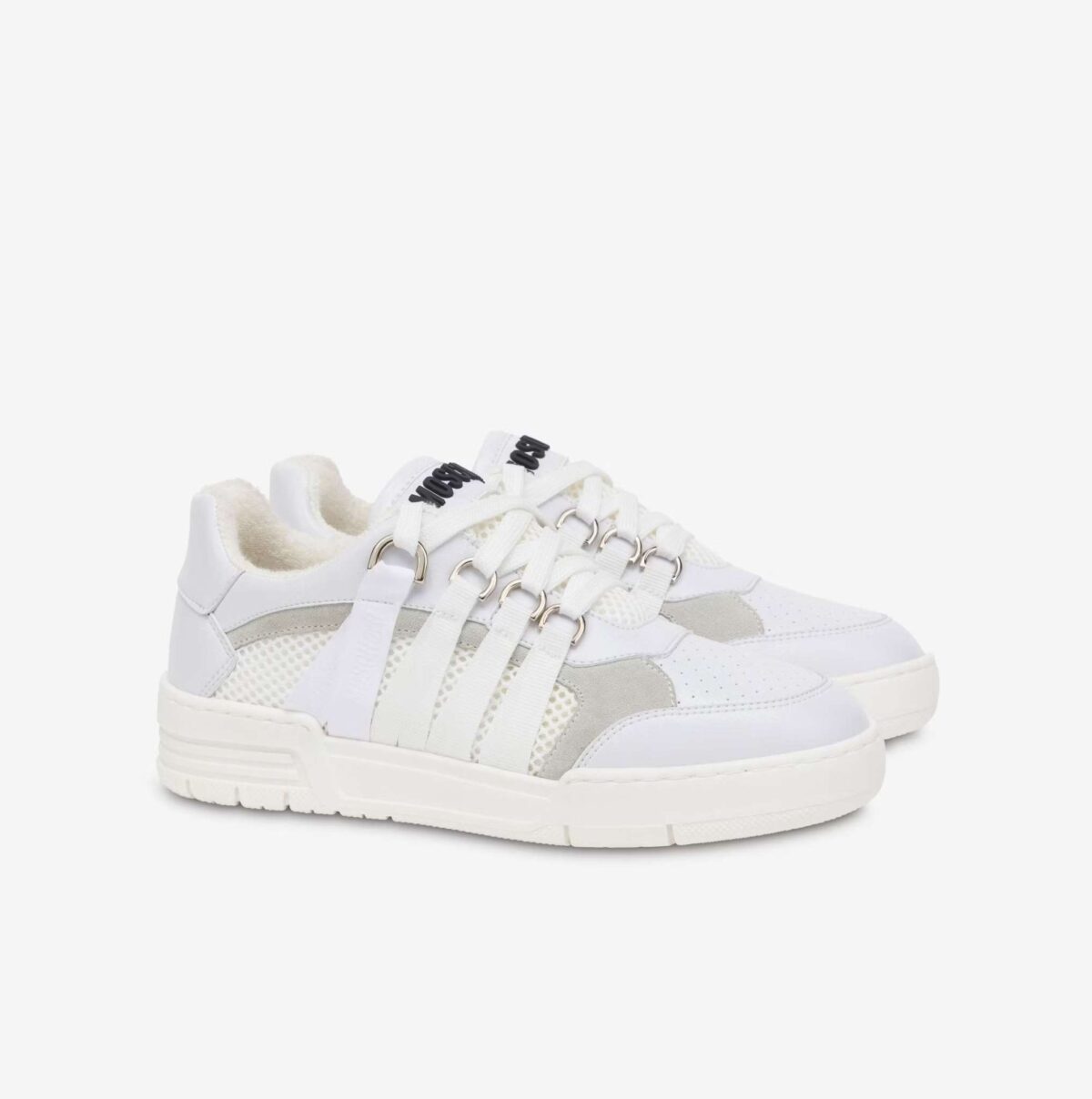 Sneakers Streetball Moschino Bianco 15174610A 2 scaled 1