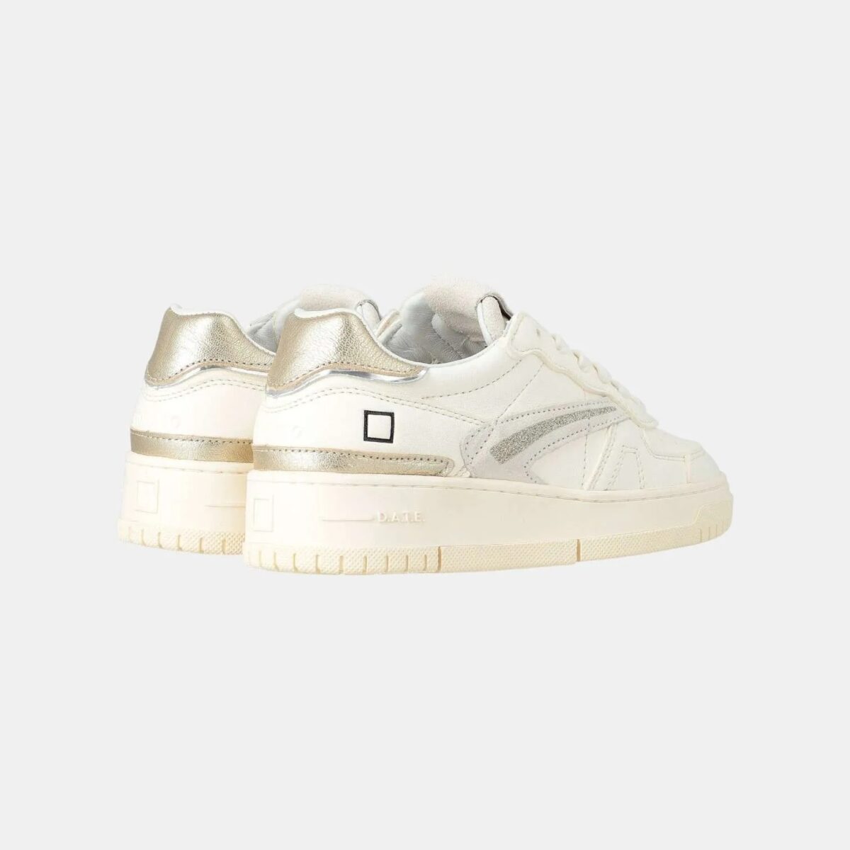 Sneakers Torneo D.A.T.E. Donna Ivory Retro 441TPSHIV