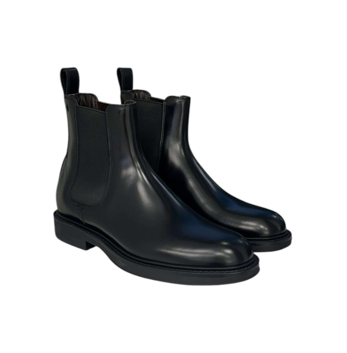 Stivaletto Henderson Nero Dettagli Frontali 82503