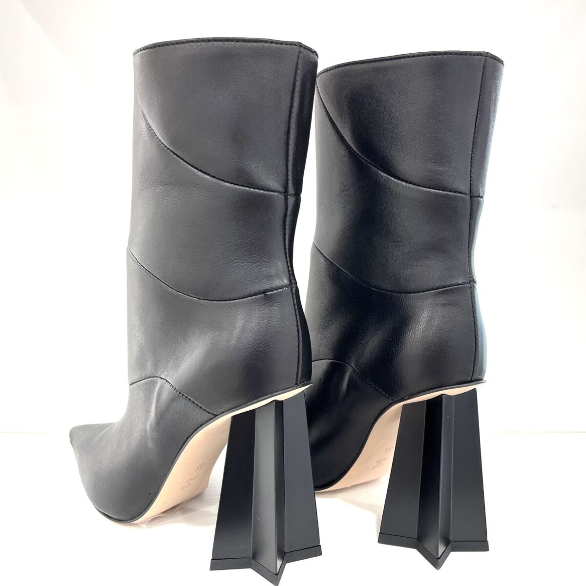 Tronchetto Bootie Lorenzo Mari Nero BOOTIE02 3 scaled 1