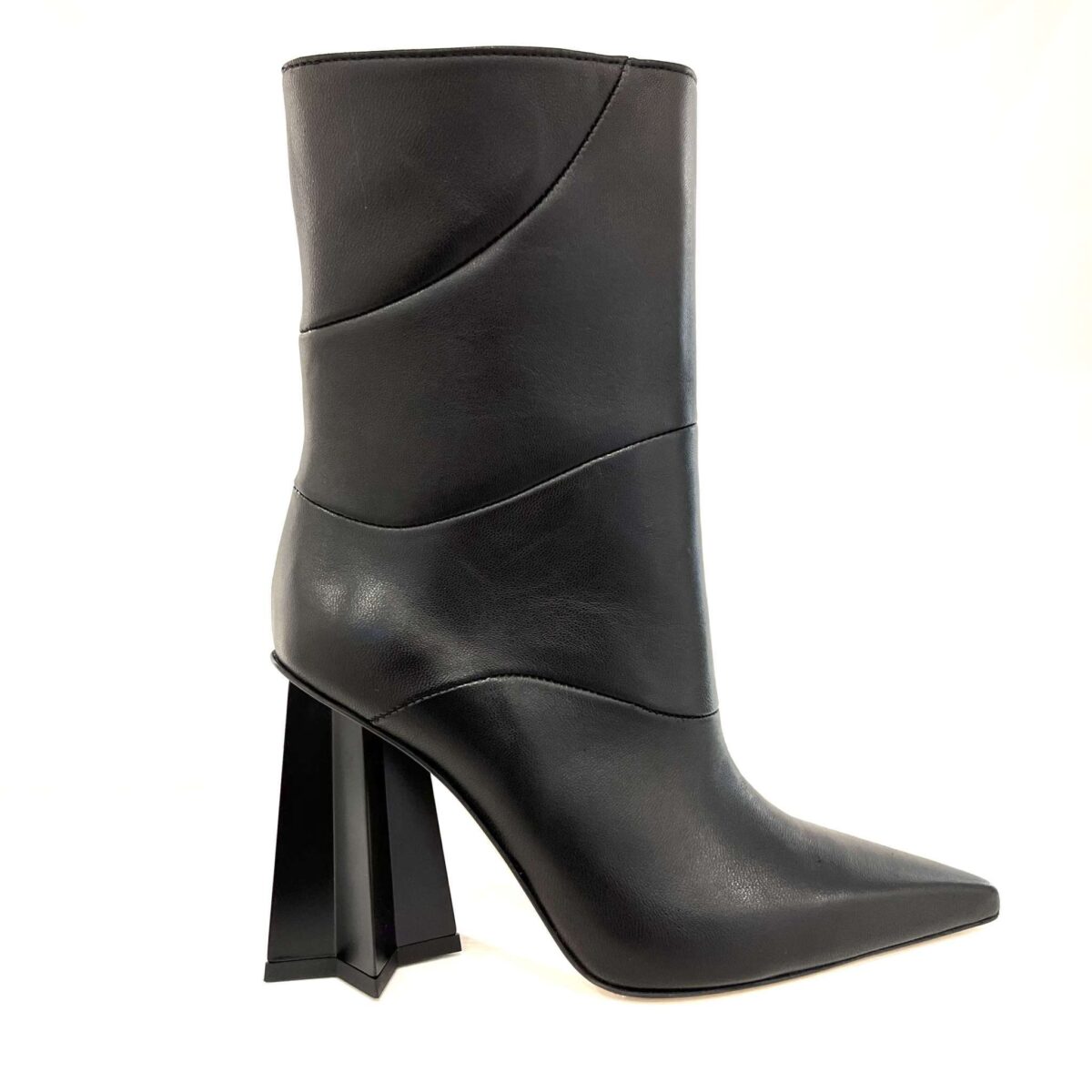 Tronchetto Bootie Lorenzo Mari Nero BOOTIE02 scaled 1