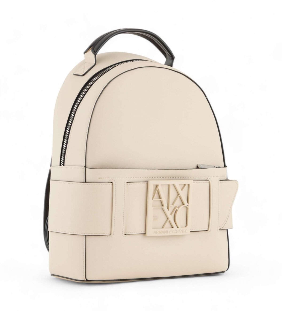 Zaino Armani Exchange 1 Zaino Armani Exchange Beige Laterale 1204U1092 scaled 1