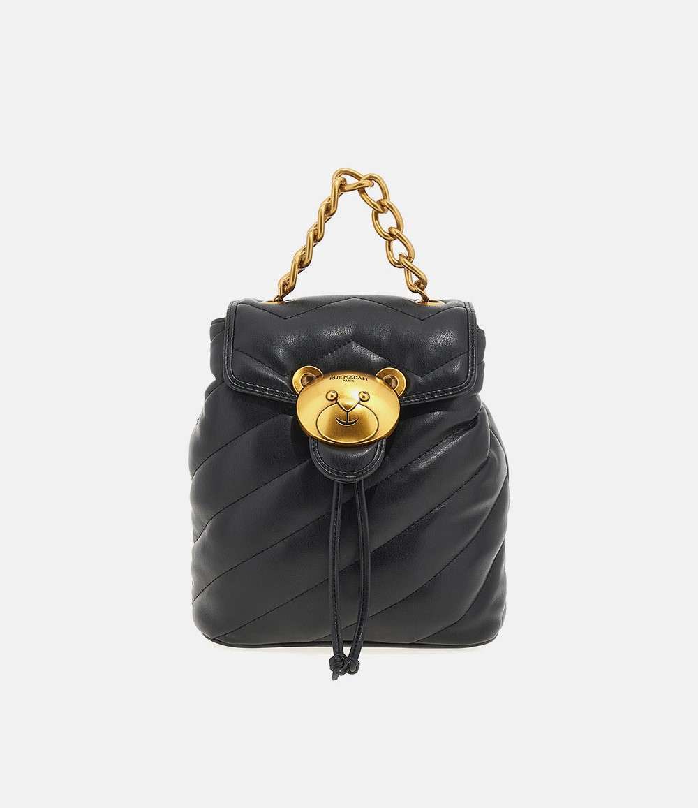 Zaino Puffy Rue Madam Nero 1492