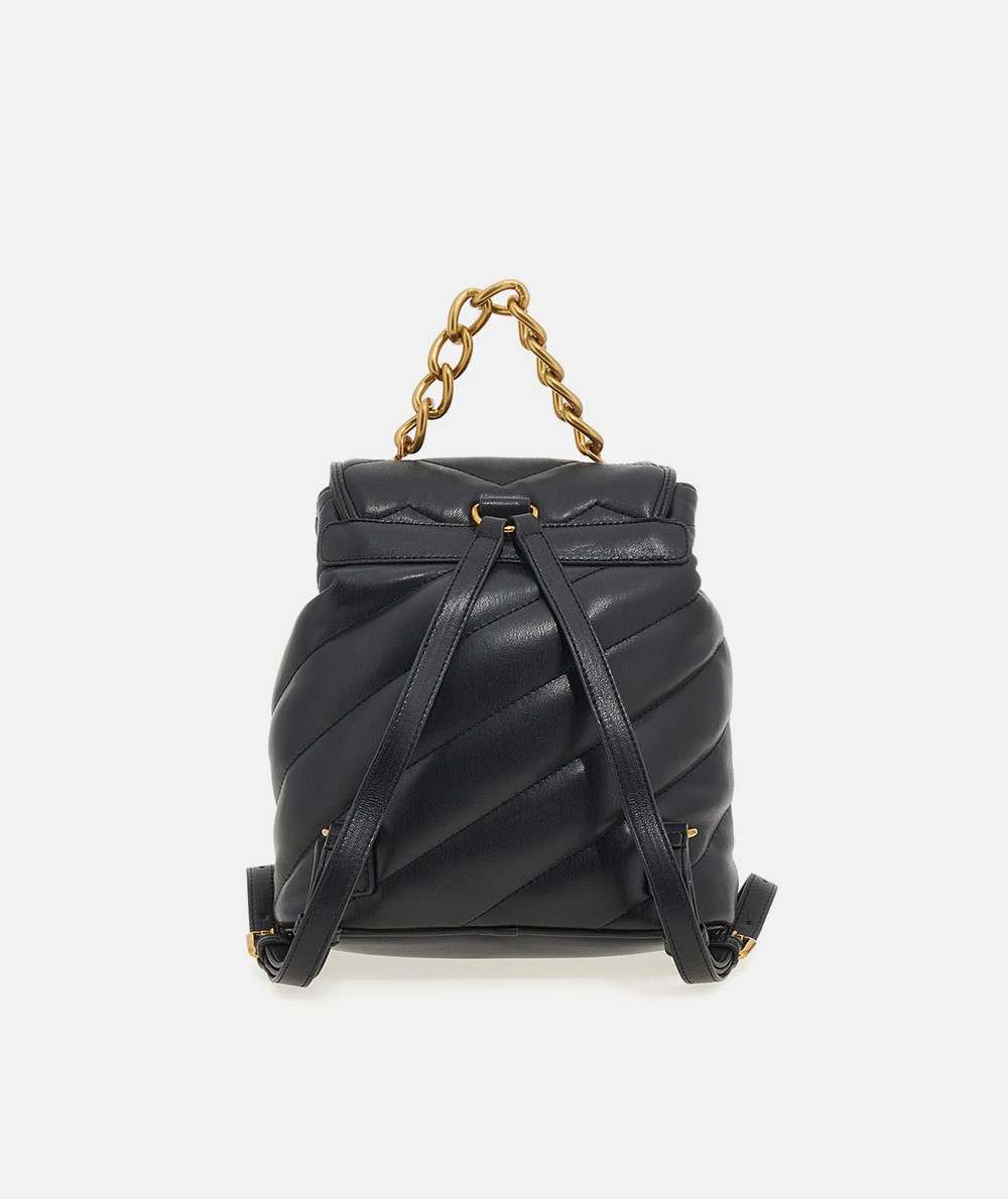 Zaino Puffy Rue Madam Nero Retro 1492