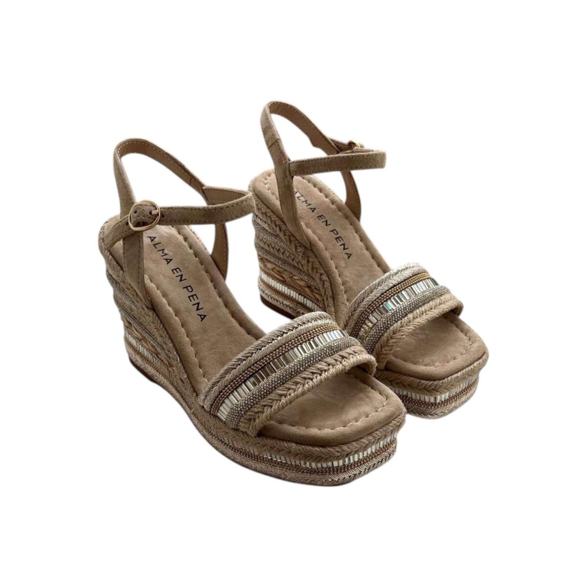 Zeppa Alma En Pena Sand Dettaglio Fascia V251282S